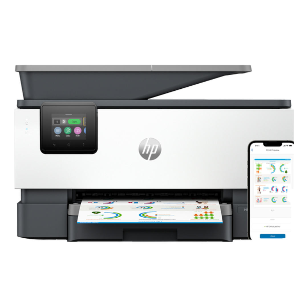 HP OfficeJet Pro 9120E Wireless All-in-One Farbe Drucker, Instant Ink; Beidseitiger Druck